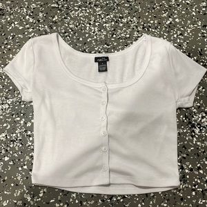 Rue21 White Buttondown